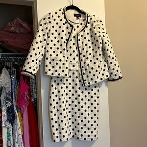J crew polka dot suit set